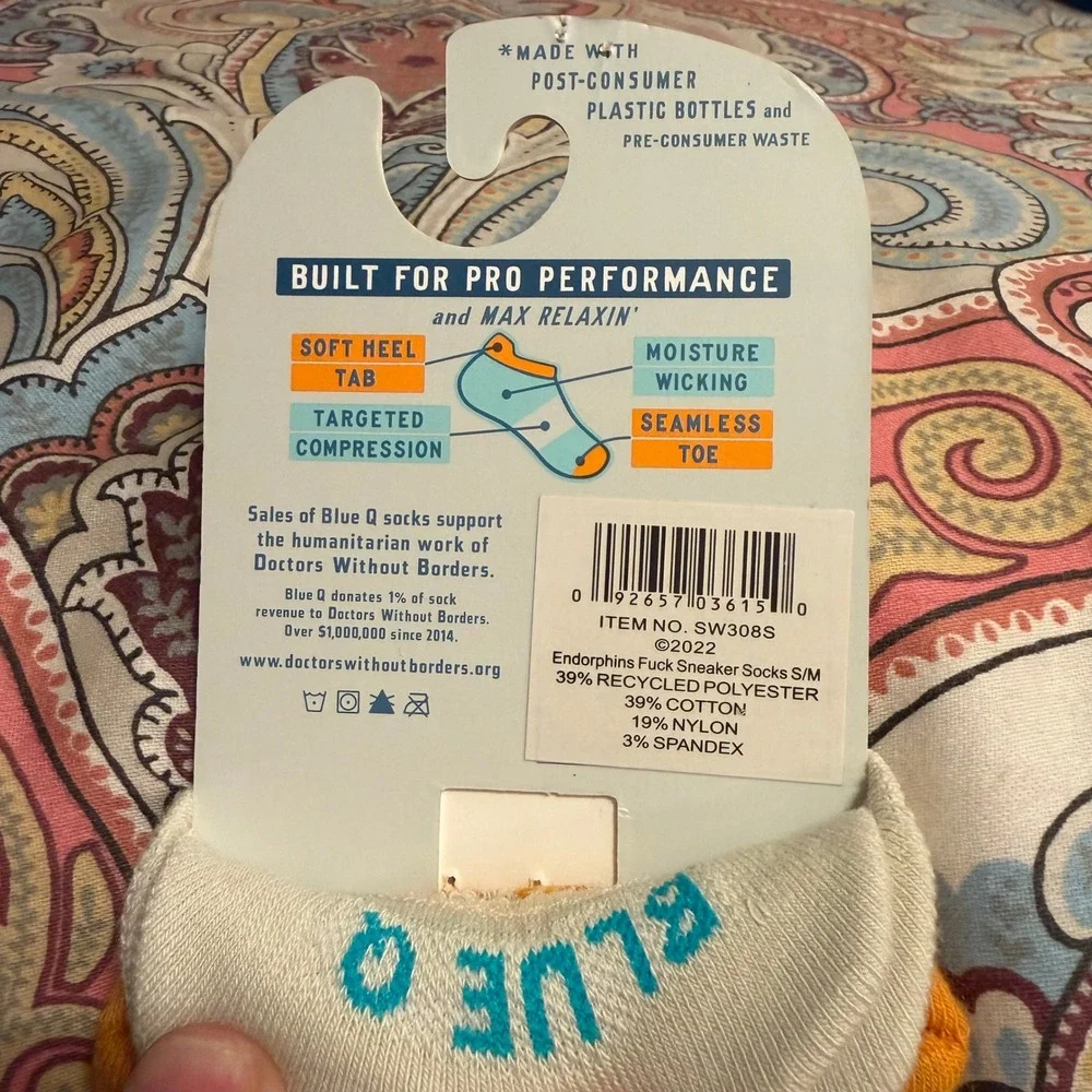 Blue Q blue sneaker